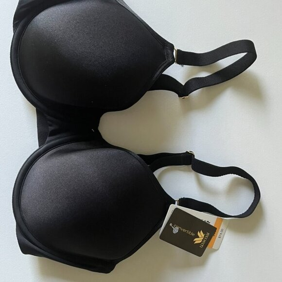NWT Wacoal Simply Done T-Shirt Bra in Black Size 34DD - Picture 3 of 5
